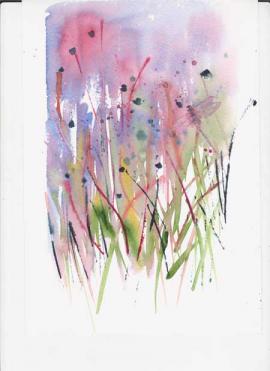 Dragonflies in the reeds