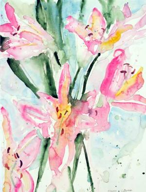 Pink_Lilies_1