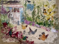 Chickens in the Allotment